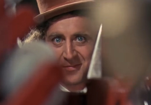Wonka Stare Blank Meme Template