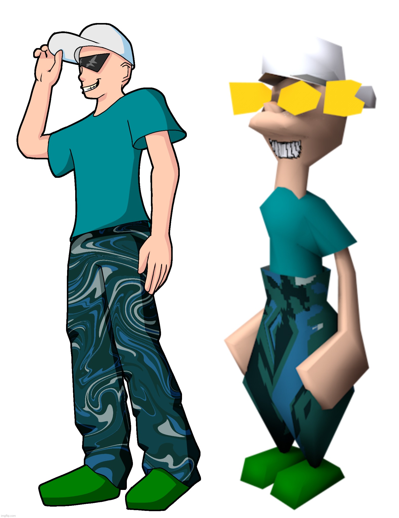 Glow up or glow down chat (left is new) | made w/ Imgflip meme maker
