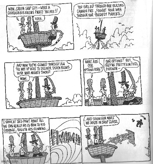 Classic Overboard | image tagged in comics | made w/ Imgflip meme maker