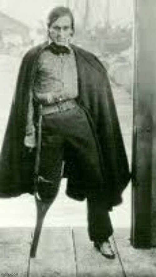 Captain Ahab peg leg | image tagged in captain ahab peg leg | made w/ Imgflip meme maker