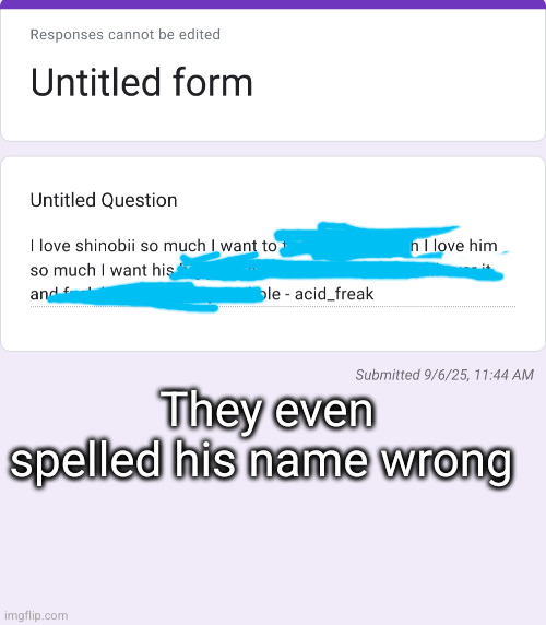 step number one failed | They even spelled his name wrong | made w/ Imgflip meme maker