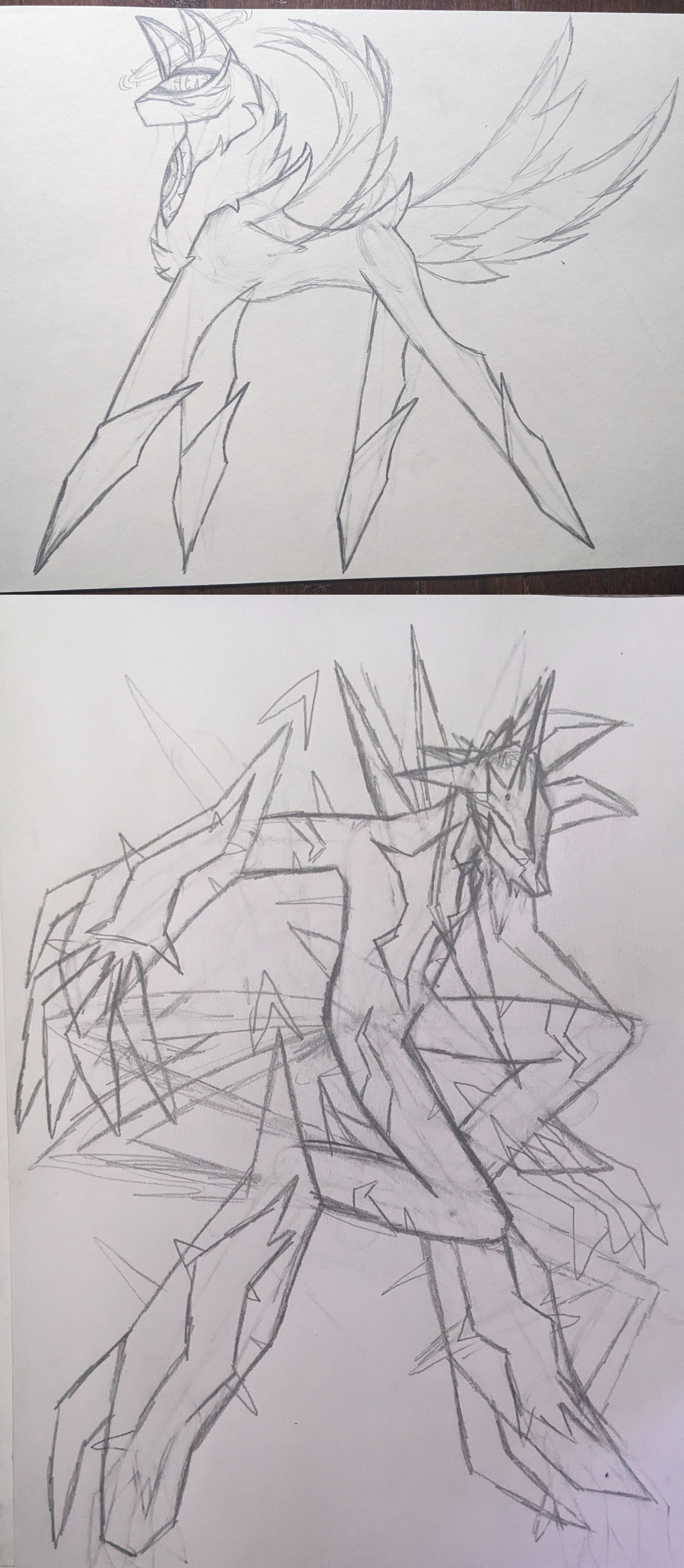 Sketches while I wait for my stylus to come in the mail | image tagged in cant wait to finish a drawing again,its been a minute | made w/ Imgflip meme maker