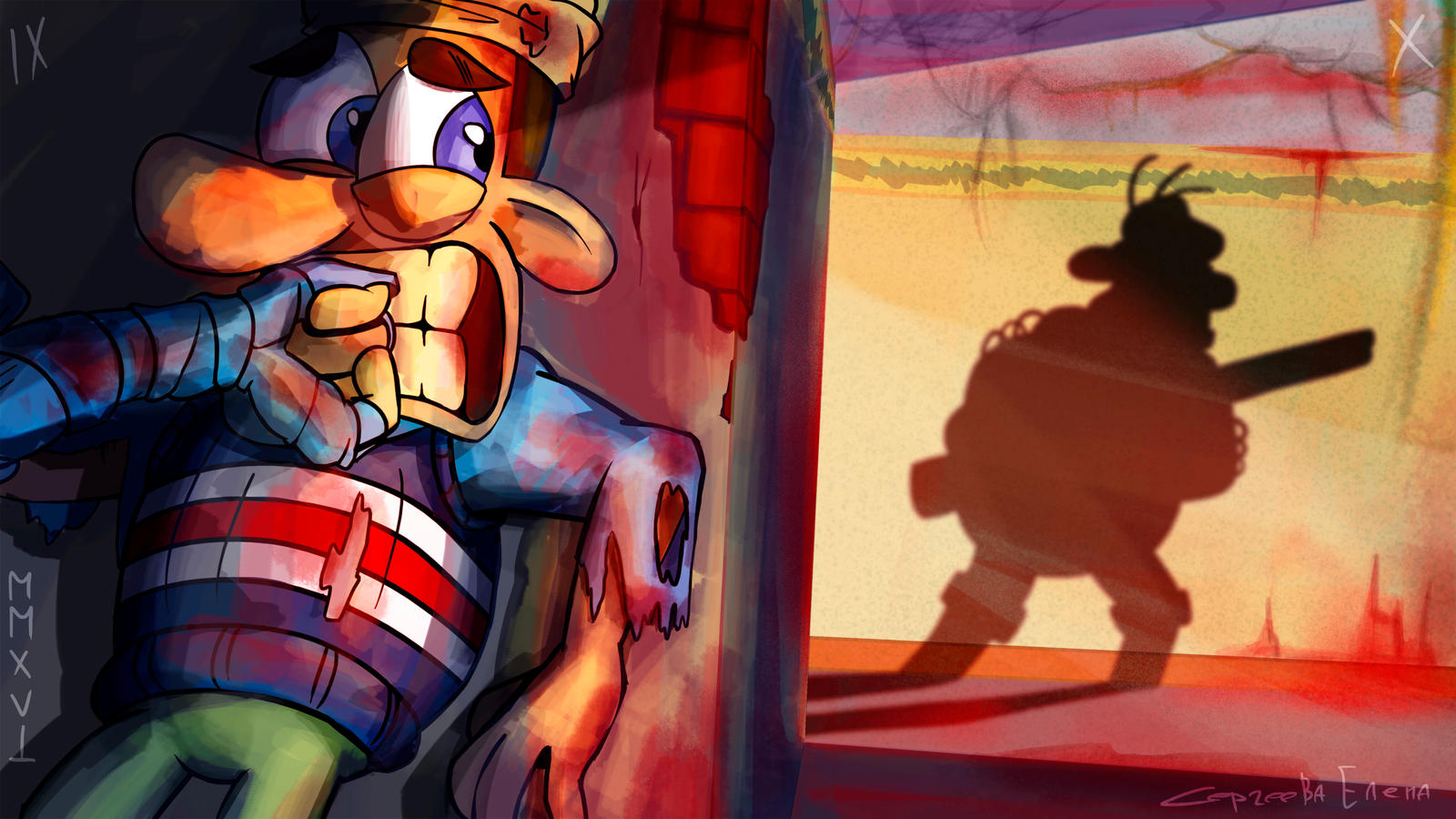 Woody hiding from Rottweiler Blank Meme Template