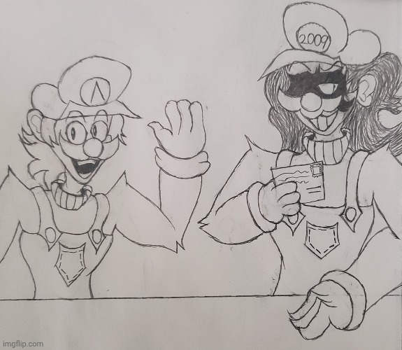 Mail Day! (Dialogue in comments) | image tagged in random,vinesauce,horrorbrew,drawing | made w/ Imgflip meme maker
