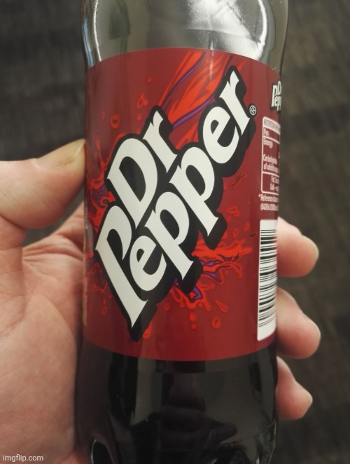 Dr pepper | image tagged in dr pepper bottle | made w/ Imgflip meme maker