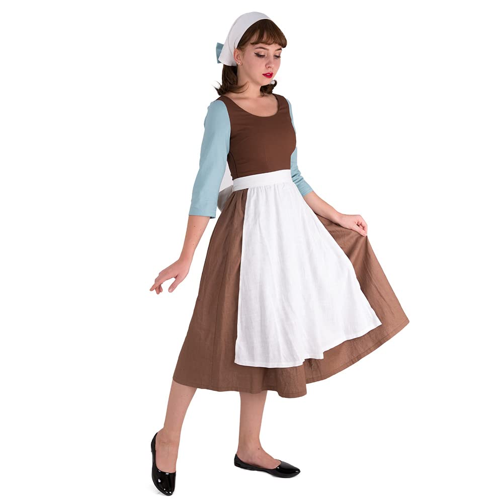 Amazon.com: Cosplay.fm Women's Cinders Rags Peasant Costume Maid Blank Meme Template