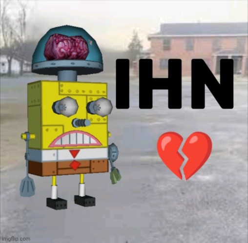 ihn | image tagged in sreggin etah i | made w/ Imgflip meme maker