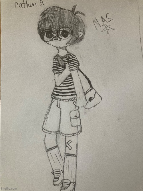 HOLY GOD, this took a while this was supposed to be the protagonist of my new story | image tagged in this is a tag | made w/ Imgflip meme maker