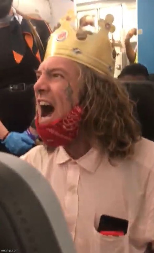 Memeus rn: | image tagged in burger king airplane | made w/ Imgflip meme maker