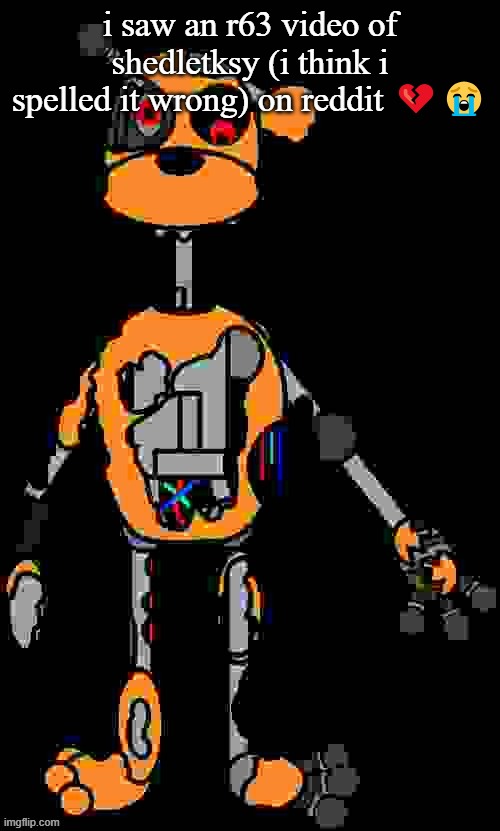 "Roblox powers imagination" Yeah i think they have too much imagination | i saw an r63 video of shedletksy (i think i spelled it wrong) on reddit 💔😭 | image tagged in malfunction reaction image | made w/ Imgflip meme maker