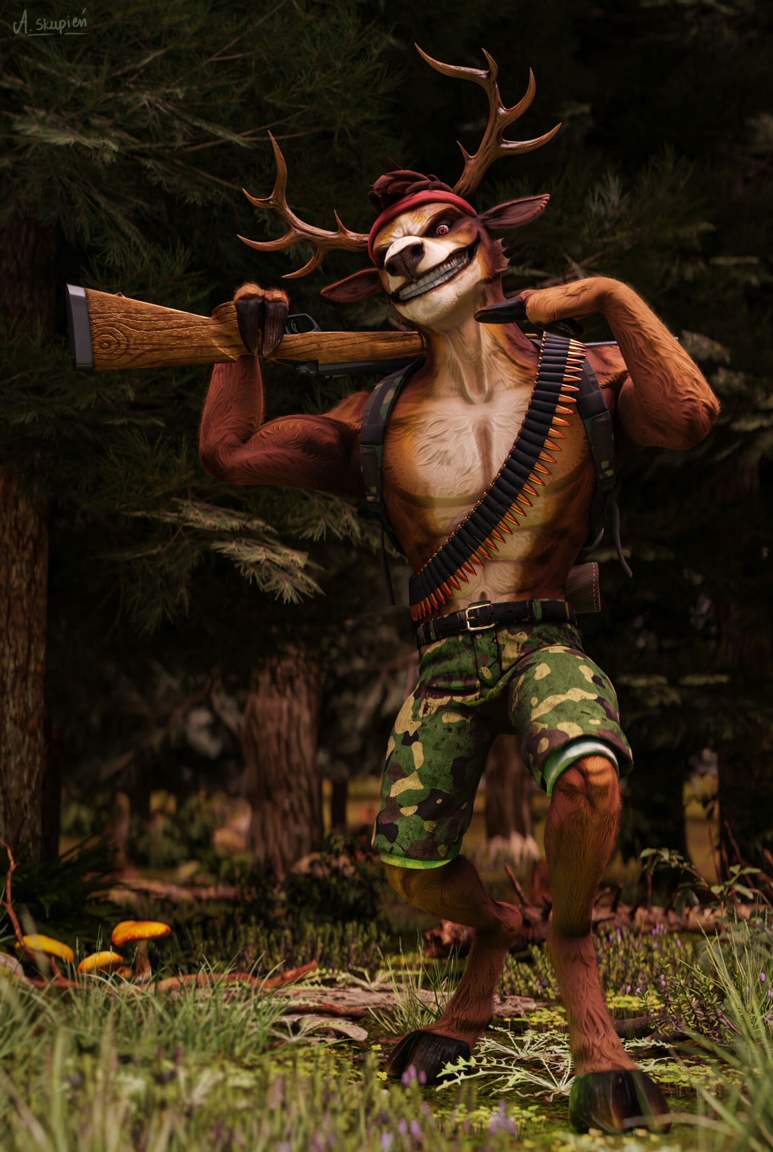 Deer Avenger Blank Meme Template