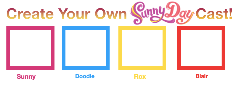 Sunny Day Cast Meme Blank Meme Template