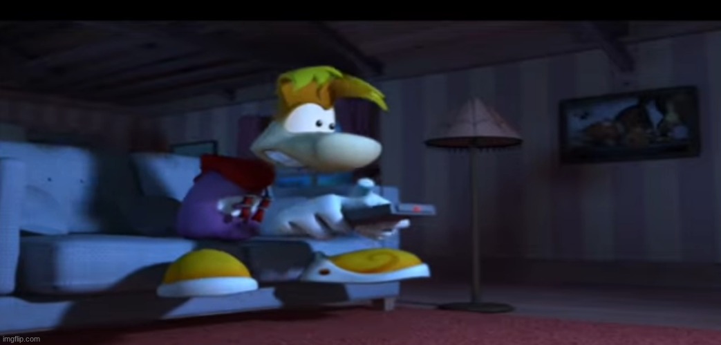 Frustrated Rayman | image tagged in frustrated rayman | made w/ Imgflip meme maker