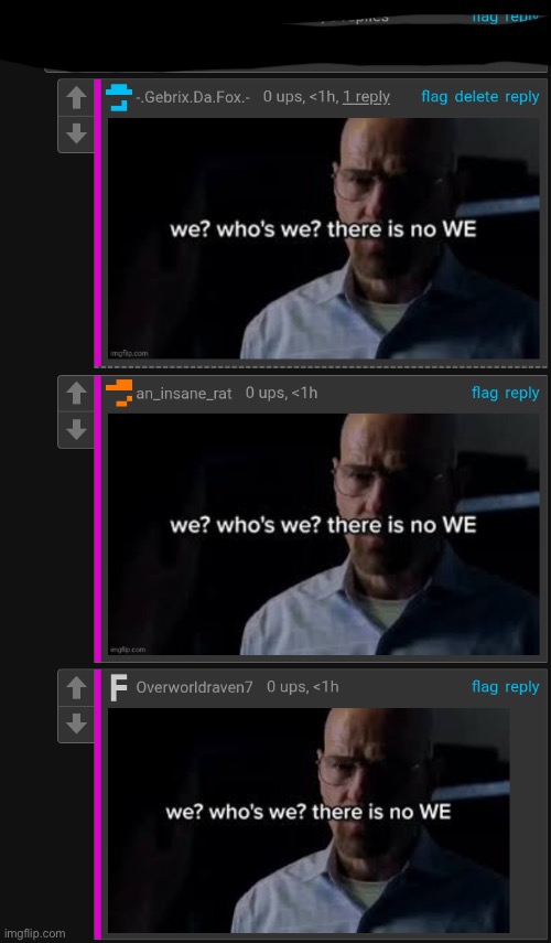 we who's we there is no we | image tagged in we who's we there is no we | made w/ Imgflip meme maker