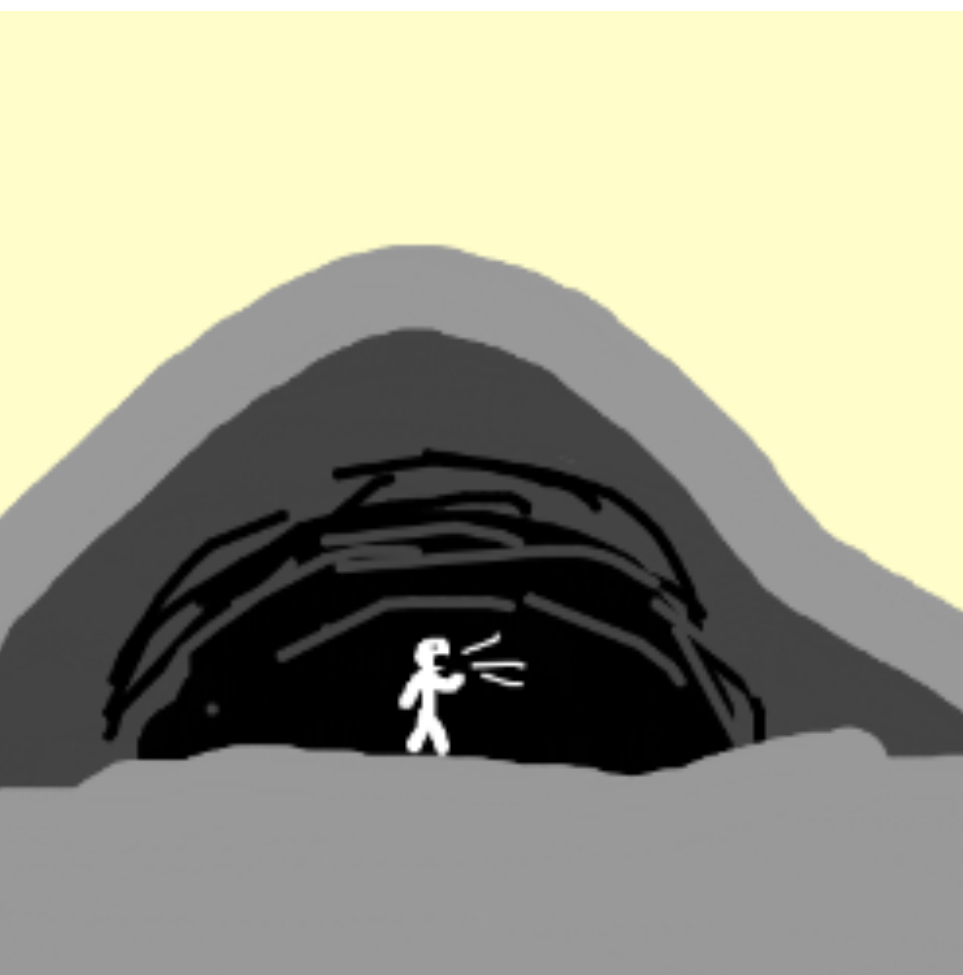 Cool cave Blank Meme Template