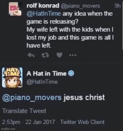 made w/ Imgflip meme maker