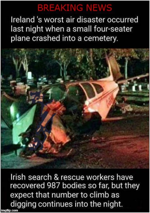 Is It A Tragedy ? | image tagged in air crash,tragedy,stupidity,dark humour | made w/ Imgflip meme maker