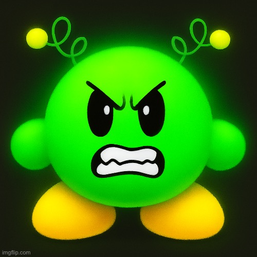 image tagged in vroby angr | made w/ Imgflip meme maker