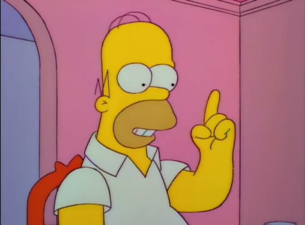 Homer Explaining Blank Meme Template