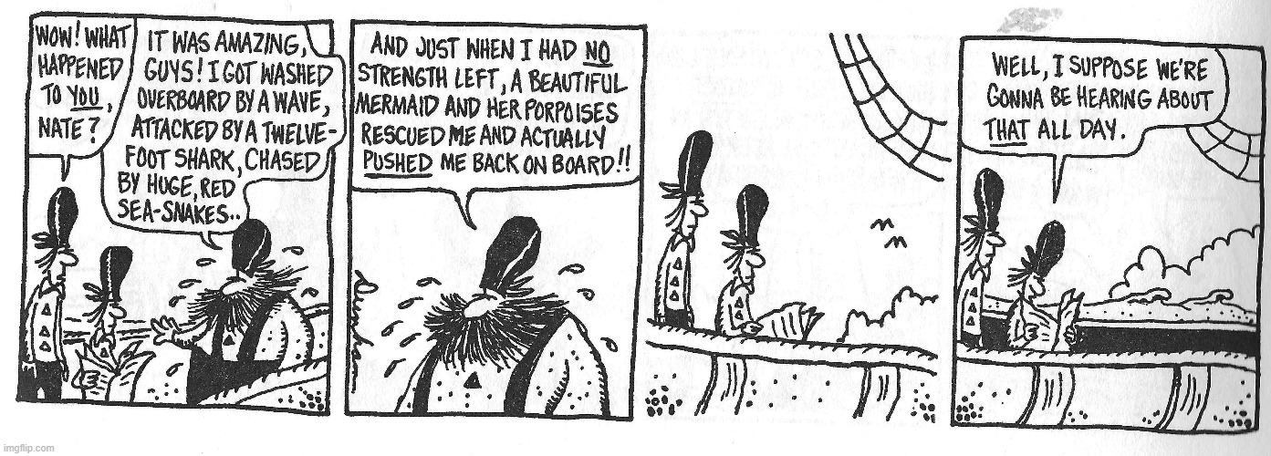 Classic Overboard | image tagged in comics | made w/ Imgflip meme maker