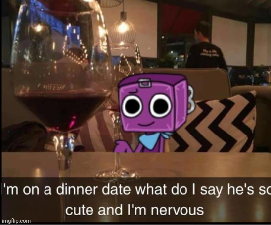 A date with Boxten.mp3 | image tagged in boxten,dandy's world | made w/ Imgflip meme maker