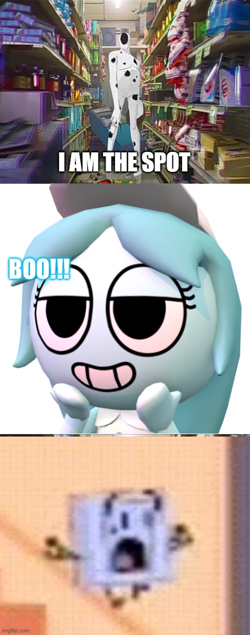 Boo! | BOO!!! | image tagged in ruin this fill in meme 205,boo,halloween,dandy's world,bfdi,tpot | made w/ Imgflip meme maker