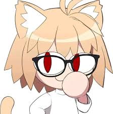 neko nerd Blank Meme Template