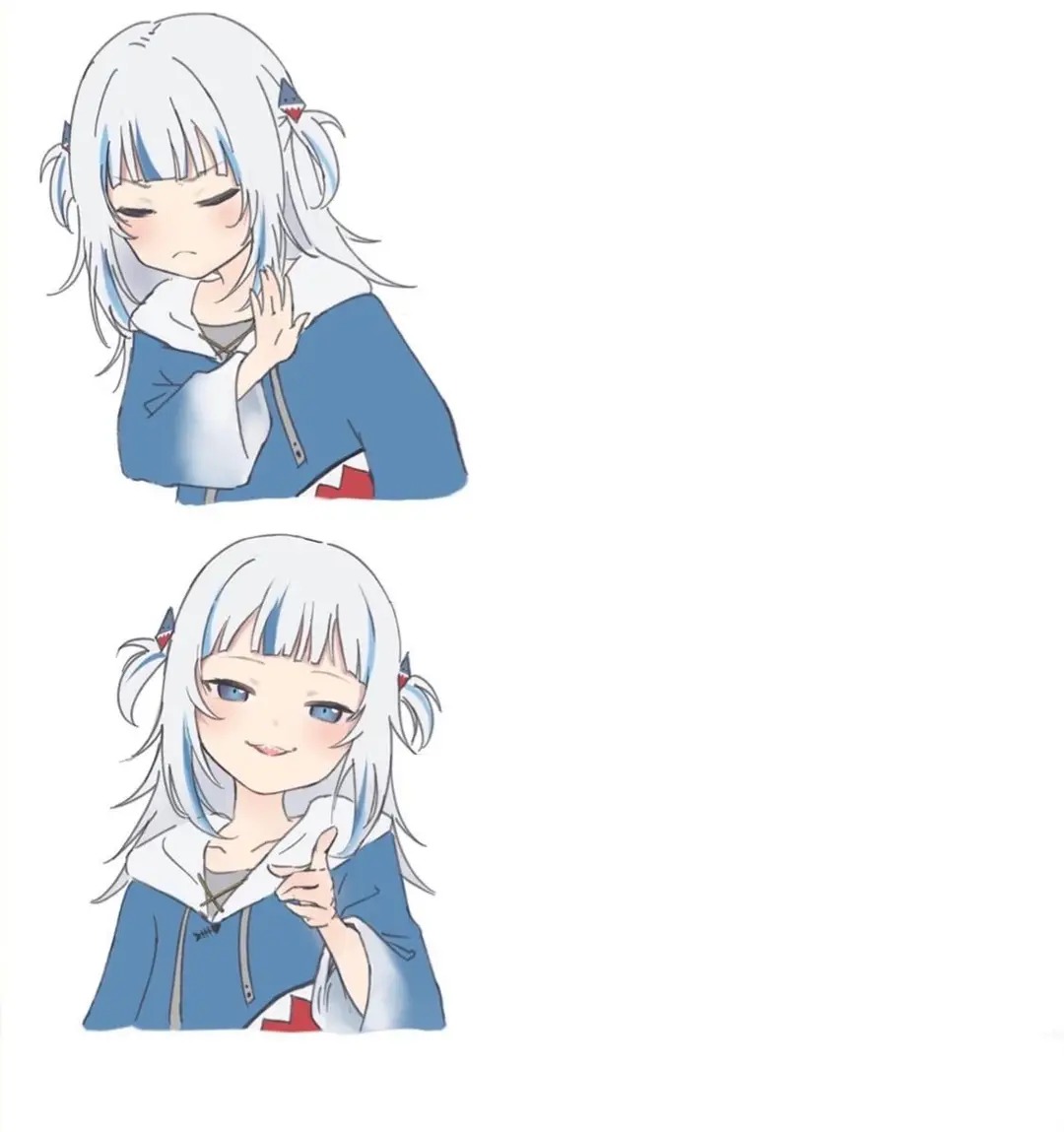 Drake Anime Blank Meme Template