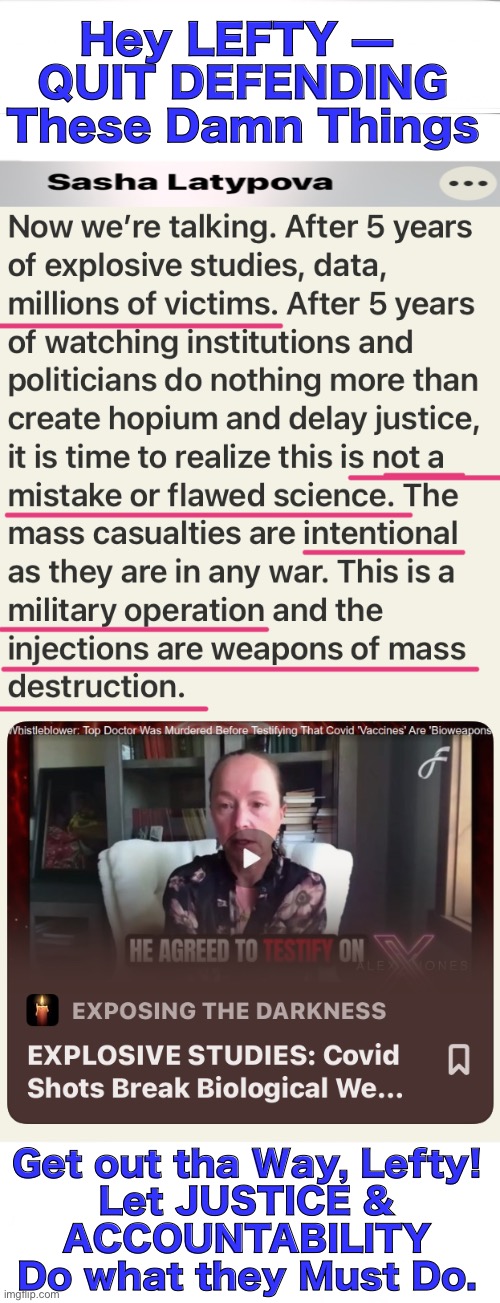Let the Chips Fall Where They May | Hey LEFTY — 
QUIT DEFENDING
These Damn Things; Get out tha Way, Lefty!
Let JUSTICE &
ACCOUNTABILITY
Do what they Must Do. | image tagged in memes,responsibility for killshots,lefty mucks up justice,they live in upside down world,kissmyass lefty then gotohell | made w/ Imgflip meme maker