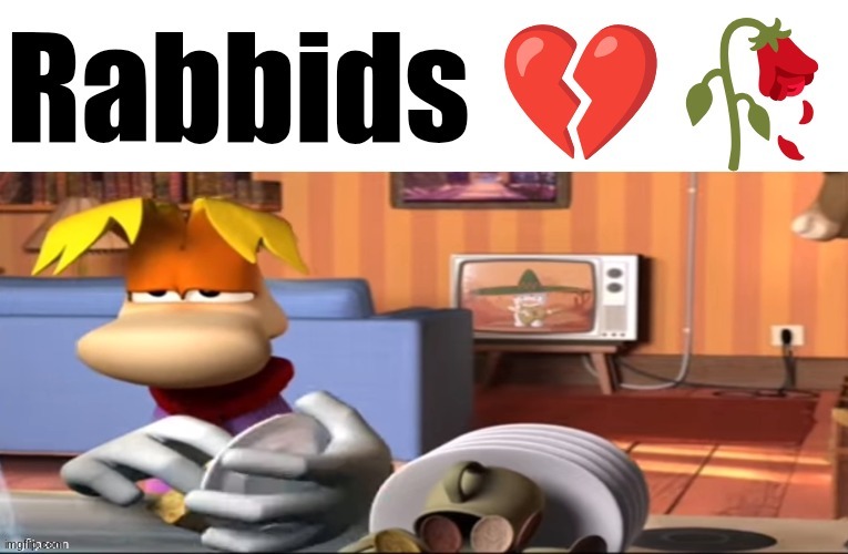 image tagged in rabbids | made w/ Imgflip meme maker