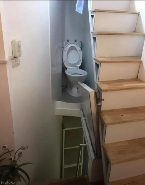 Are all the bathrooms occupied? Then use this one! | image tagged in wtf,wtf is that | made w/ Imgflip meme maker