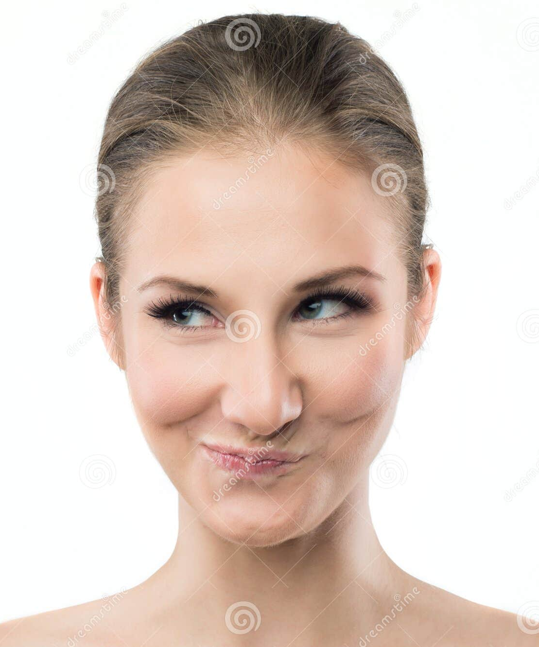 mischievous face Blank Meme Template