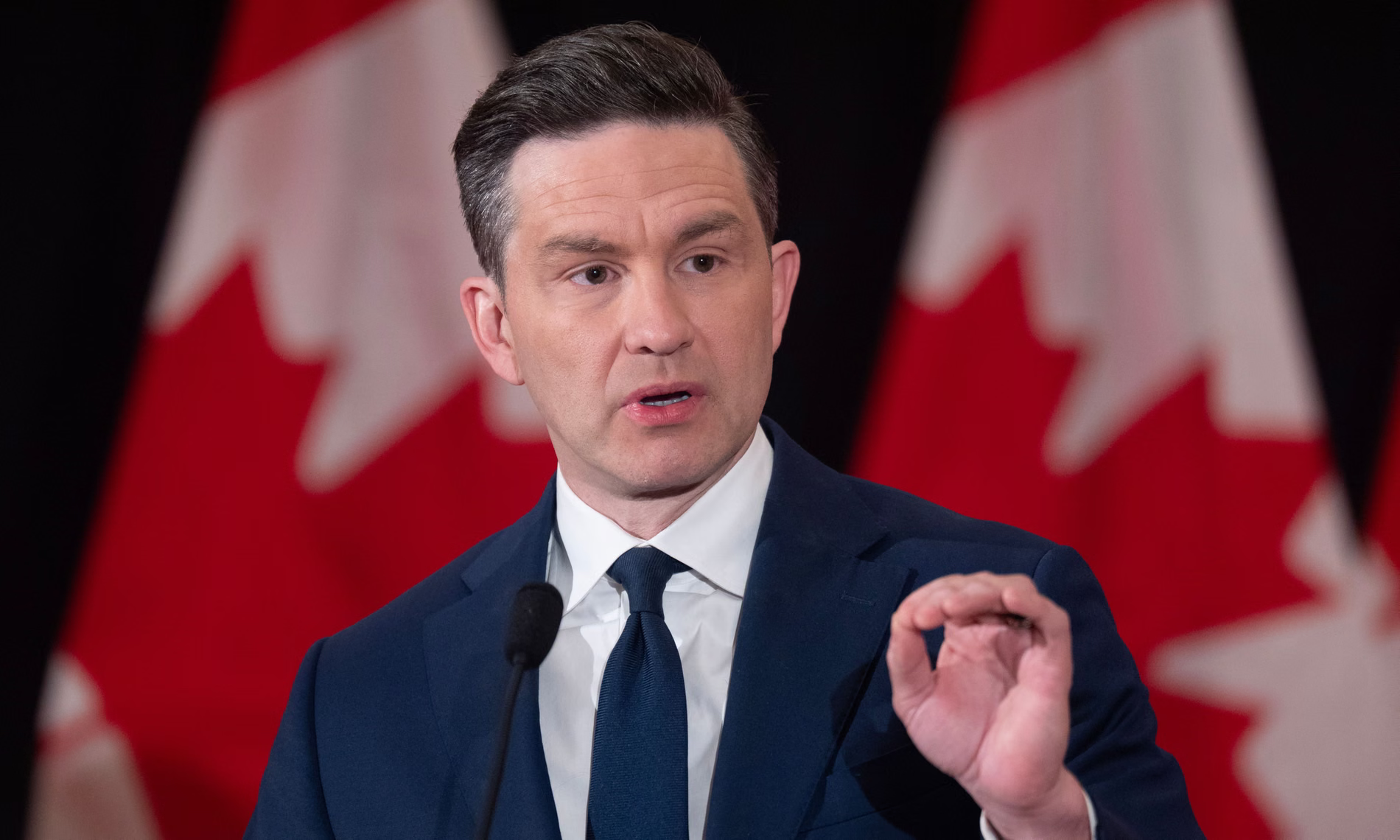 Pierre Poilievre Blank Meme Template