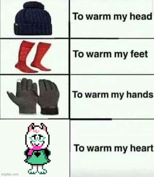 Face it! We all need a fluffy boi once in a while! | image tagged in to warm my heart | made w/ Imgflip meme maker