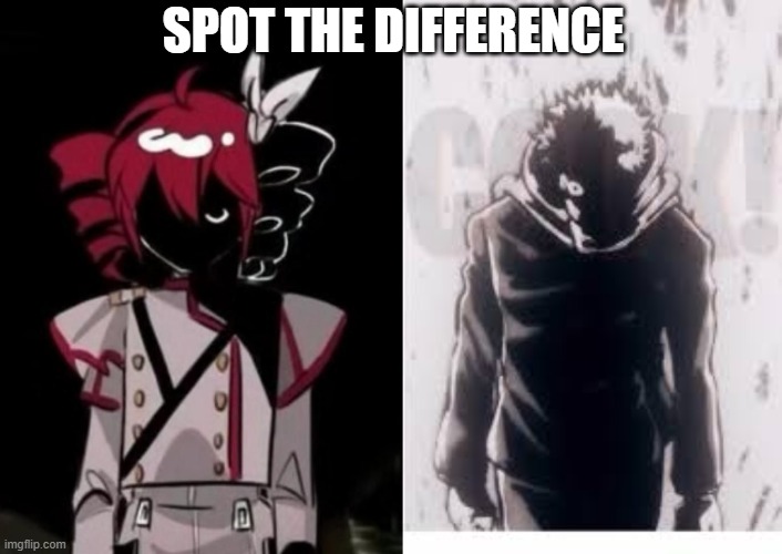 SPOT THE DIFFERENCE | made w/ Imgflip meme maker