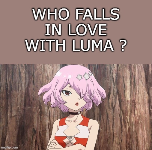 who falls in love with luma ? Blank Meme Template