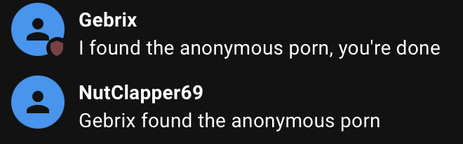 gebrix found the anonymous porn Blank Meme Template