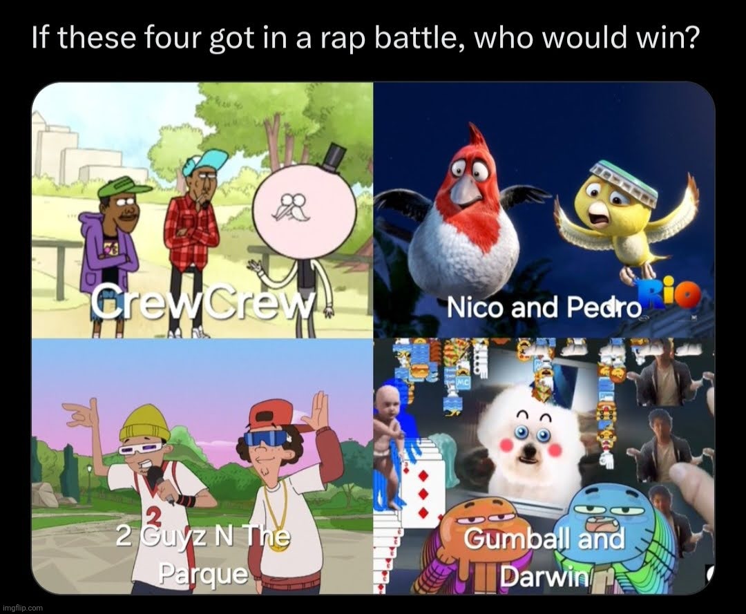 all I'm saying is only one of them made S.I.M.P. | made w/ Imgflip meme maker