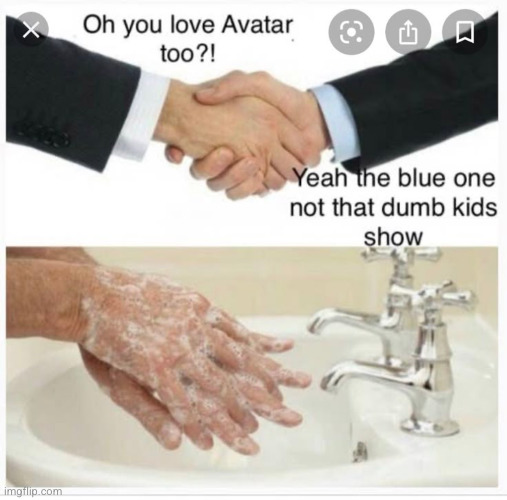 the blue one is gross compared to tla | image tagged in avatar the last airbender,avatar,anime,funny | made w/ Imgflip meme maker