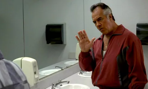 Paulie Hold Up Blank Meme Template