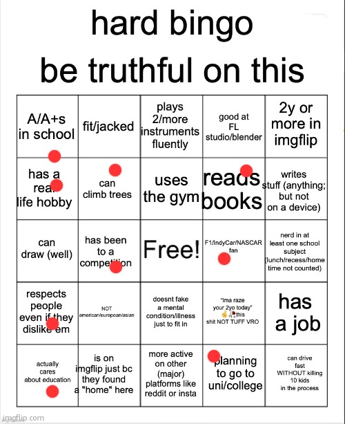 hard bingo for msmg | image tagged in hard bingo for msmg | made w/ Imgflip meme maker
