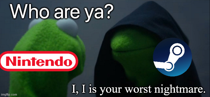 Evil Kermit | Who are ya? I, I is your worst nightmare. | image tagged in memes,evil kermit | made w/ Imgflip meme maker