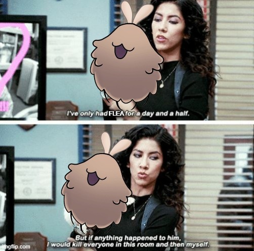 I've only had Arlo for a day and a half | FLEA | image tagged in i've only had arlo for a day and a half,hollow knight,silksong | made w/ Imgflip meme maker