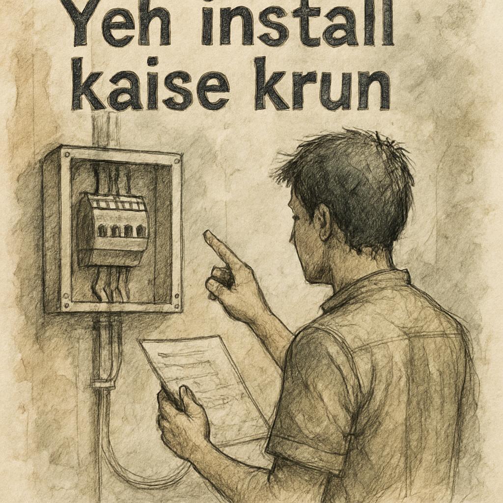 yeh install kaise krun Blank Meme Template