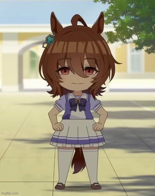 image tagged in agnes tachyon,umamusume | made w/ Imgflip meme maker