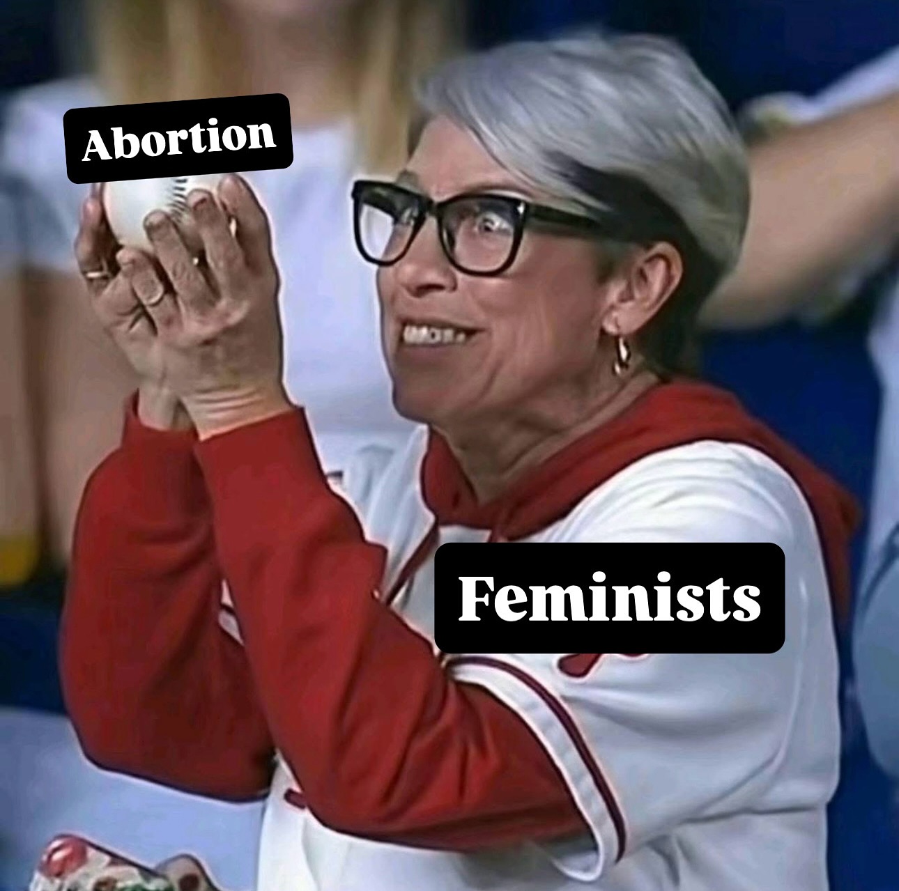 Baseball karen Blank Meme Template
