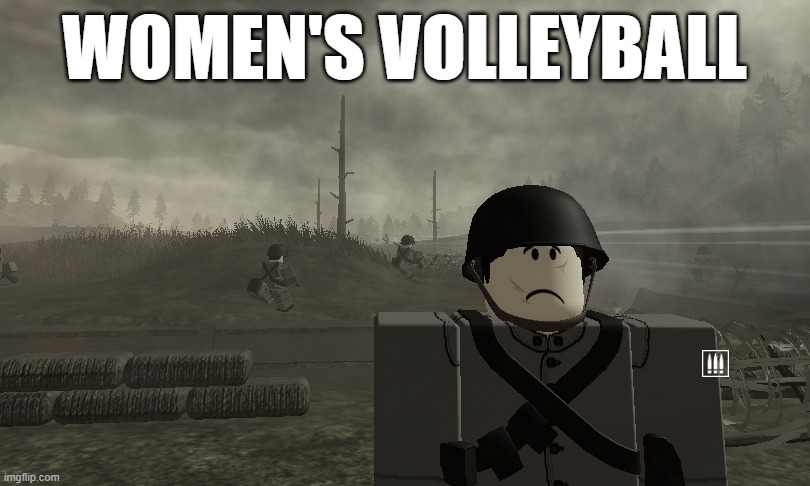 1000 Stud Stare | WOMEN'S VOLLEYBALL | image tagged in 1000 stud stare | made w/ Imgflip meme maker