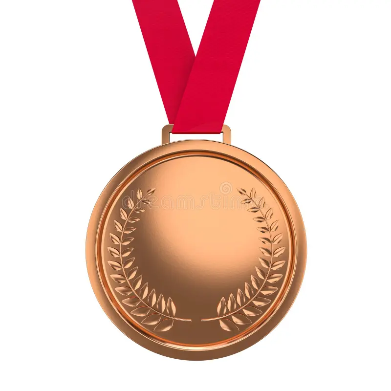 Bronze Medal Award Third Place 3rd Blank Meme Template