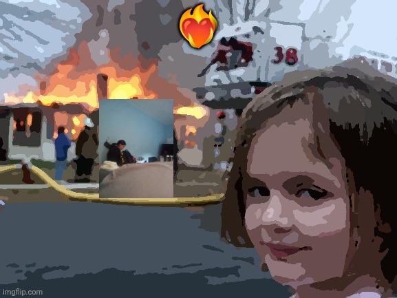 Disaster Girl Meme | ❤️‍🔥 | image tagged in memes,disaster girl | made w/ Imgflip meme maker