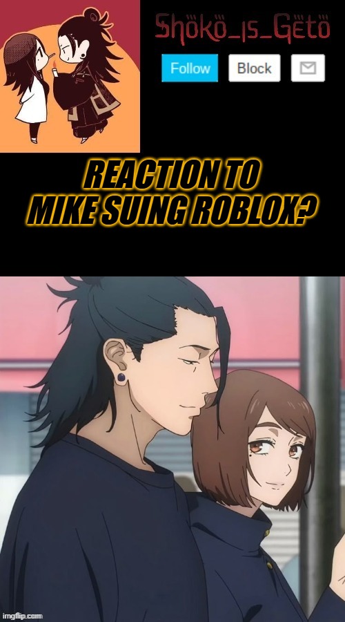 REACTION TO MIKE SUING ROBLOX? | made w/ Imgflip meme maker